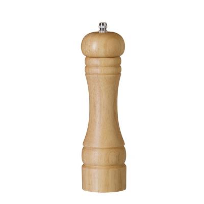 Dřevěný mlýnek na sůl, HENDI, Světlé dřevo, ⌀57x(H)215mm | 469736